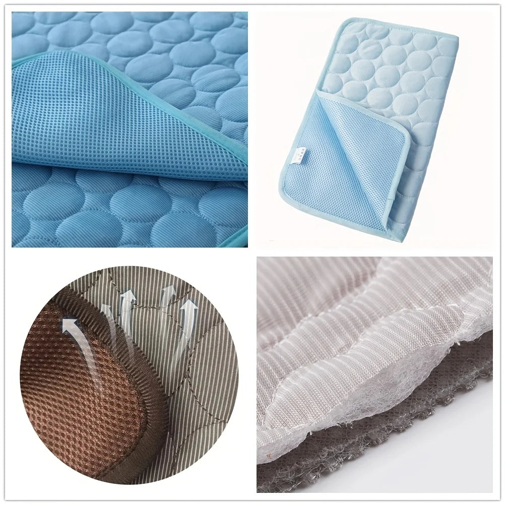 Dog Cooling Mat – Extra Large Summer Pet Cooling Pad for Dogs & Cats, Breathable and Durable Cold Gel Mat for Hot Weather