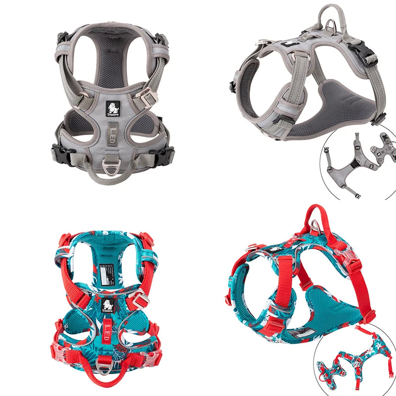 Truelove Reflective No-Pull Dog Harness – Adjustable Safety Vest for Medium & Large Dogs