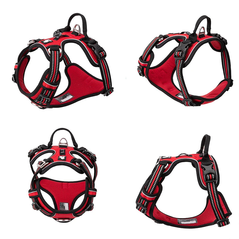 Truelove Reflective No-Pull Dog Harness – Adjustable Safety Vest for Medium & Large Dogs