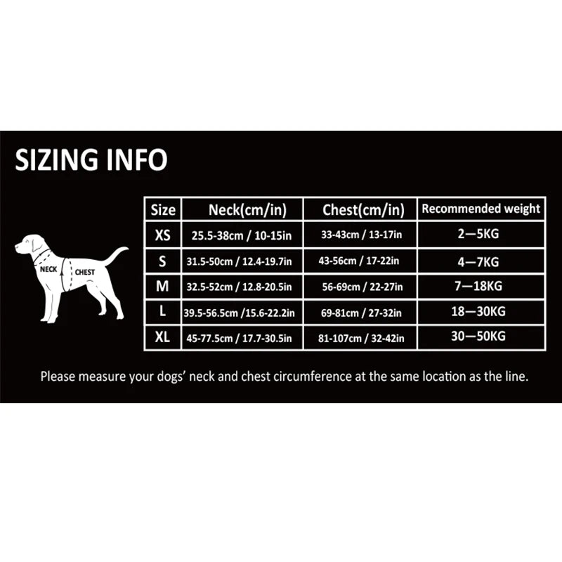 Truelove Reflective No-Pull Dog Harness – Adjustable Safety Vest for Medium & Large Dogs
