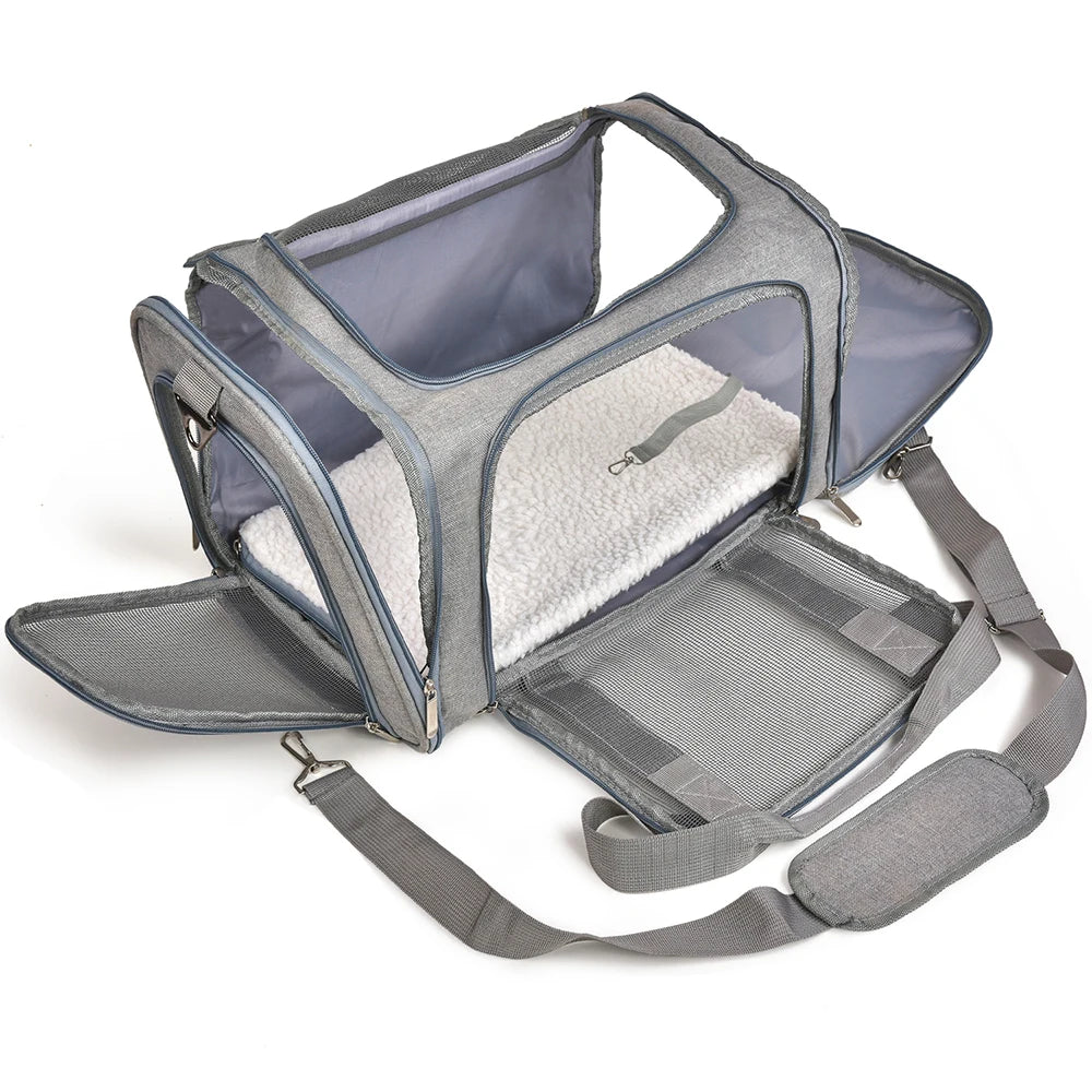 Dog Carrier Backpack – Soft-Sided Airline Approved Travel Bag for Small Pets