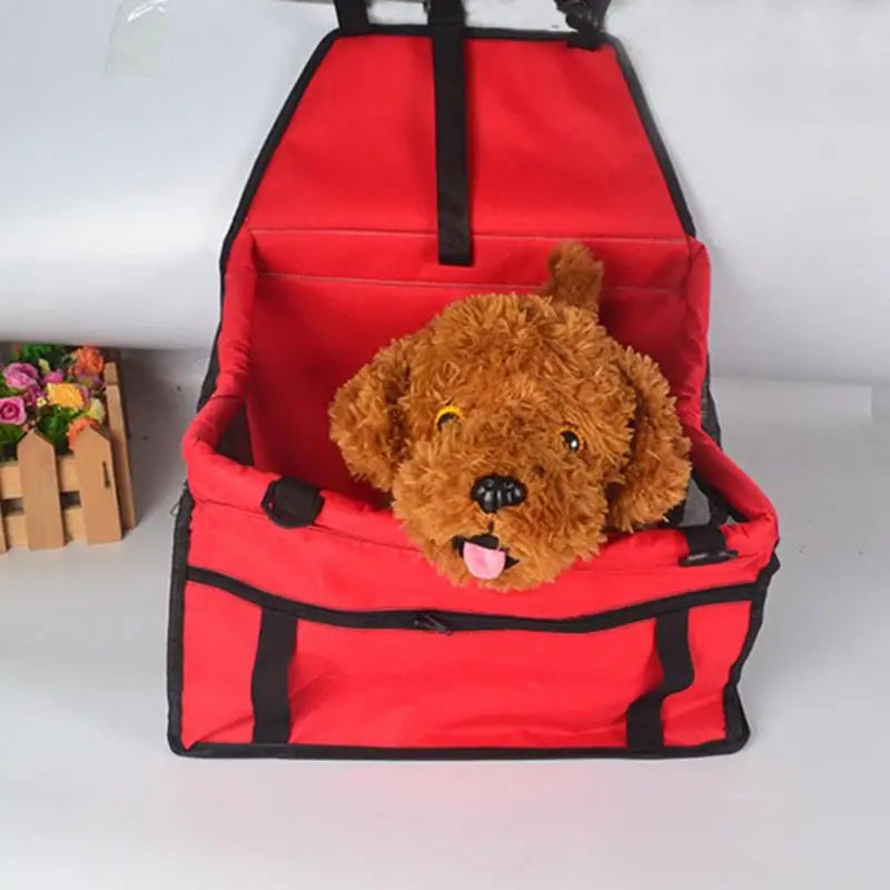 Folding Pet Carrier Pad – Waterproof Dog & Cat Car Seat Bag with Safety Design