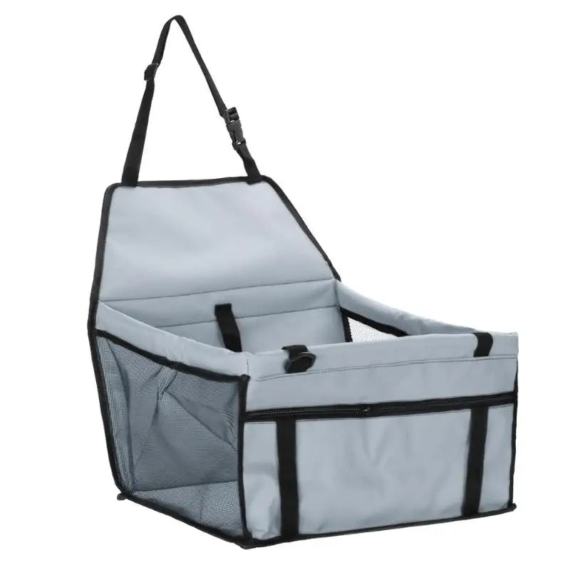 Folding Pet Carrier Pad – Waterproof Dog & Cat Car Seat Bag with Safety Design