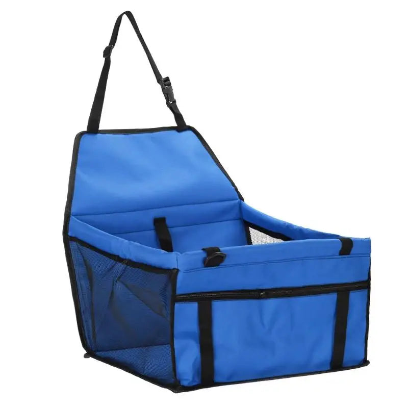 Folding Pet Carrier Pad – Waterproof Dog & Cat Car Seat Bag with Safety Design