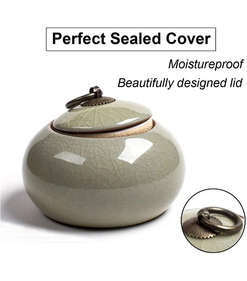 Handmade Ceramic Pet Urn for Small Dogs, Cats & Rabbits – Memorial Ash Keepsake