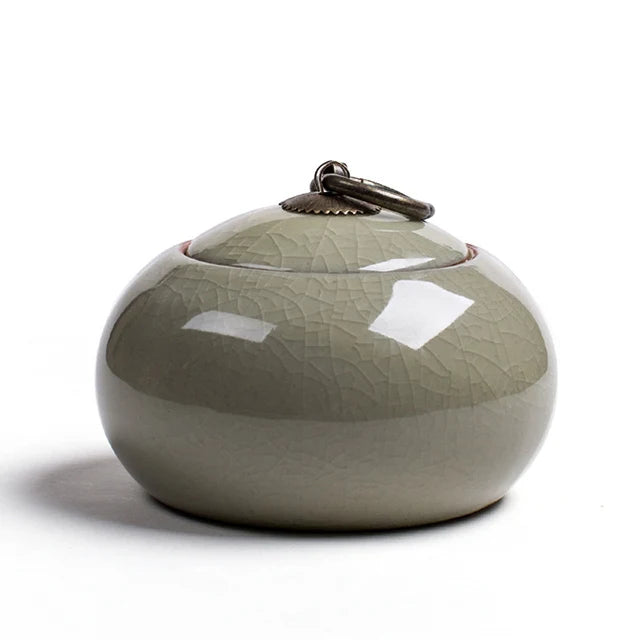 Handmade Ceramic Pet Urn for Small Dogs, Cats & Rabbits – Memorial Ash Keepsake
