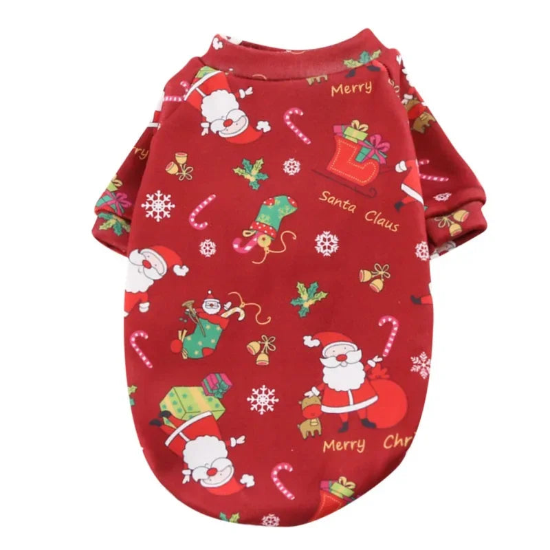 Christmas Dog Sweater – Warm Pullover for Small & Medium Dogs & Cats