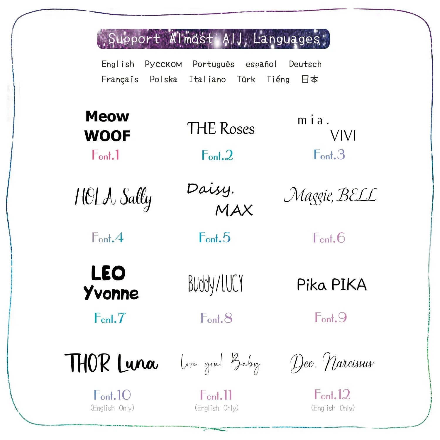 Personalized Pet ID Tag – Custom Engraved Name Tag for Dogs and Cats