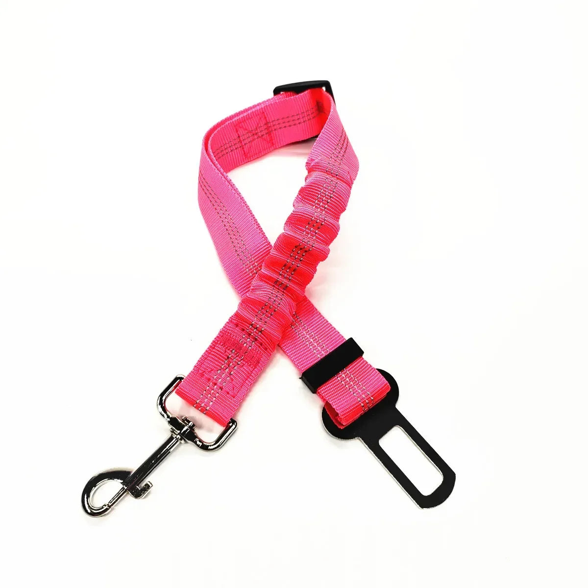 Adjustable Pet Car Seat Belt – Safety Harness Clip for Dogs & Cats in Vehicles