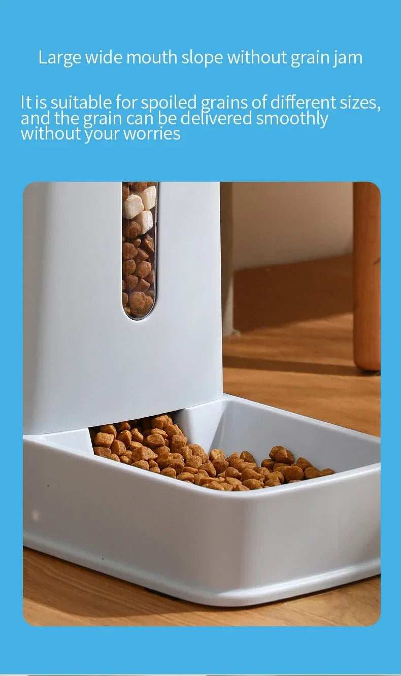 3.5L Automatic Pet Food Feeder – Large Capacity Gravity Dispenser for Cats & Dogs