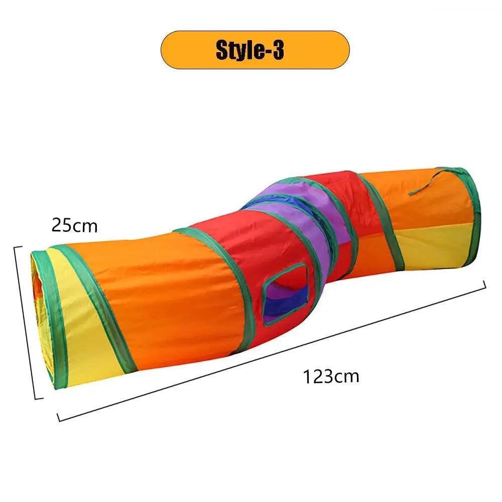 Collapsible Cat Play Tunnel – Foldable Tunnel for Hamsters, Gerbils, Rats & Small Pets