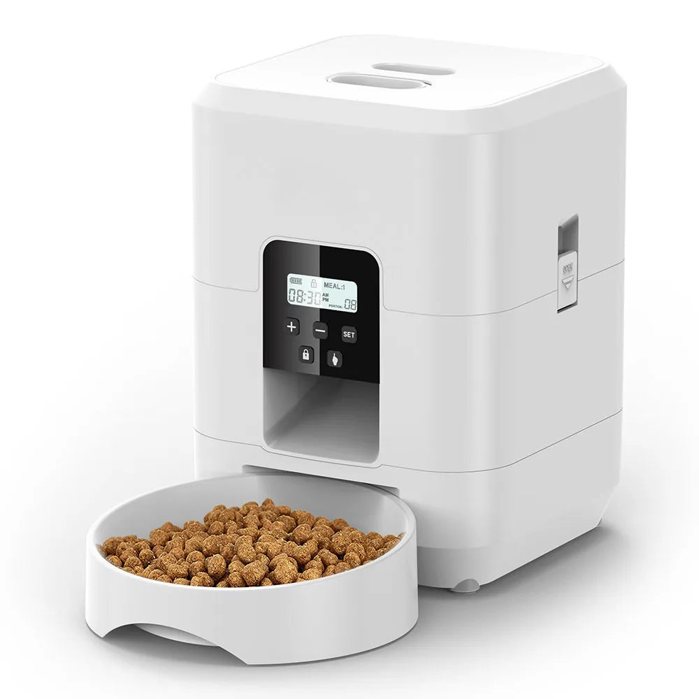 2L Smart Automatic Pet Feeder with WiFi, APP & Camera – Timed Dog & Cat Food Dispenser