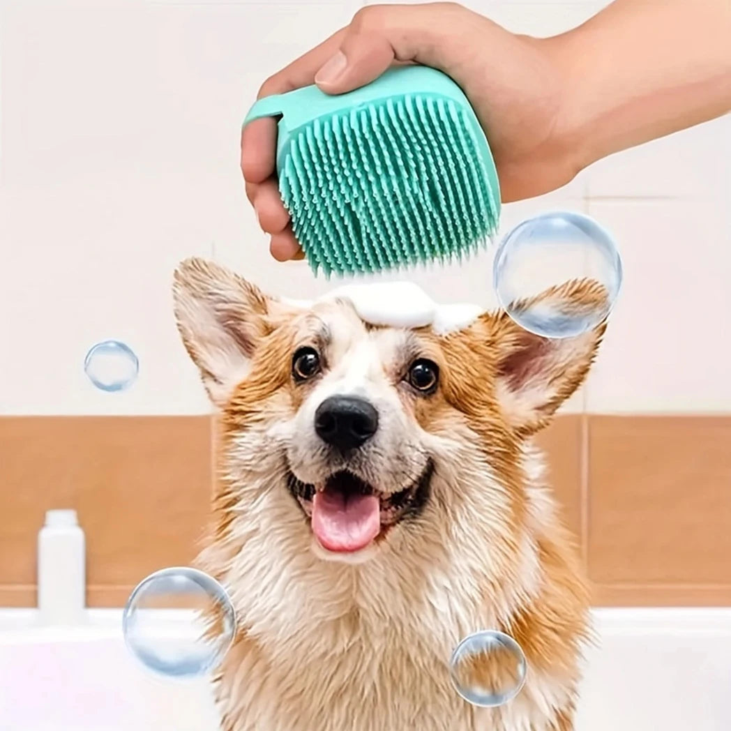 7-Pack Pet Grooming Set – Dog & Cat Care Kit with Hair Removal Comb, Flea Comb, Shampoo Brush, Nail Clippers & Toothbrushes