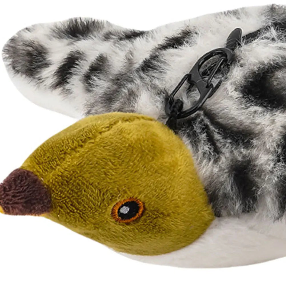 Flying Bird Cat Toy – Rechargeable Flapping Wings & Chirping Sparrow, Interactive Indoor Toy for Cats & Kittens