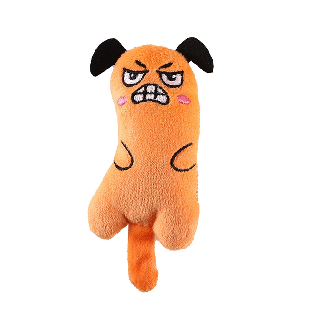 1Pc Carrot Dog Bite Rope Toy – Durable Braided Cotton Chew Toy for Puppies & Small Dogs – Safe, Molar & Teeth Cleaning Toy