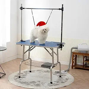 Hydraulic Dog Grooming Table – Heavy Duty Adjustable Table for Large Dogs (330 lbs Capacity)