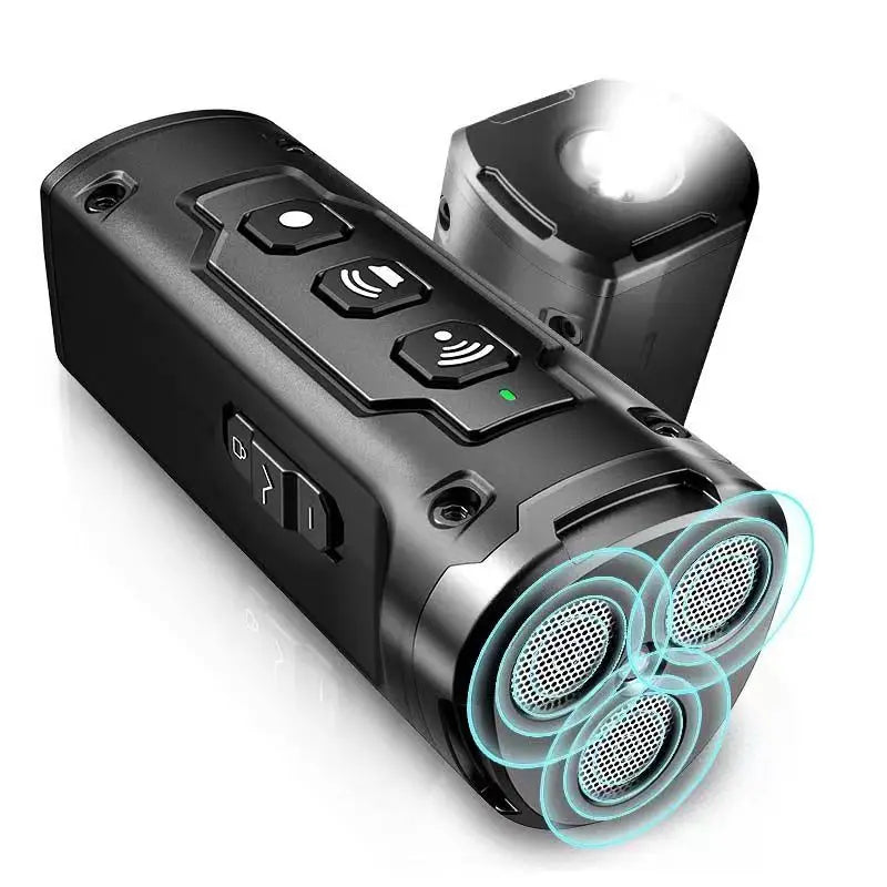 Ultrasonic Dog Repeller & Training Device – Rechargeable Anti-Bark Deterrent with LED Flashlight