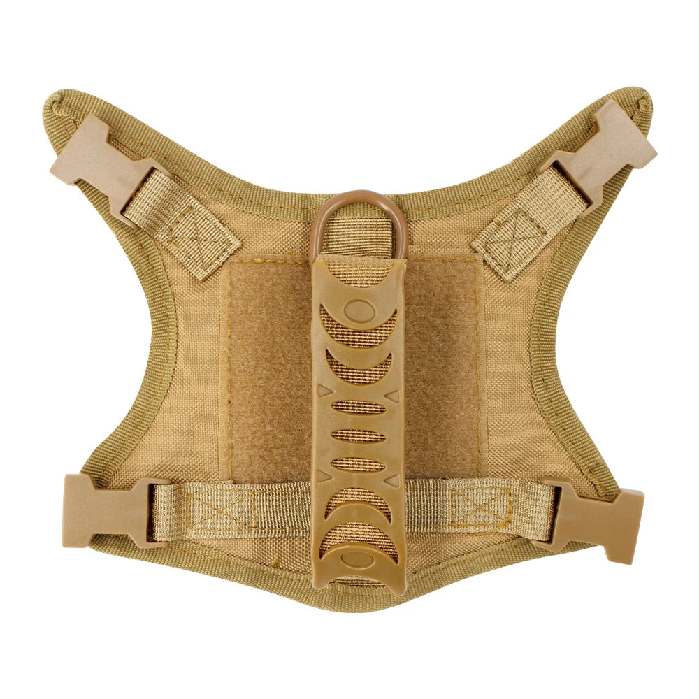 Tactical Cat & Puppy Harness with Leash – Adjustable, Durable, and Built for Adventure