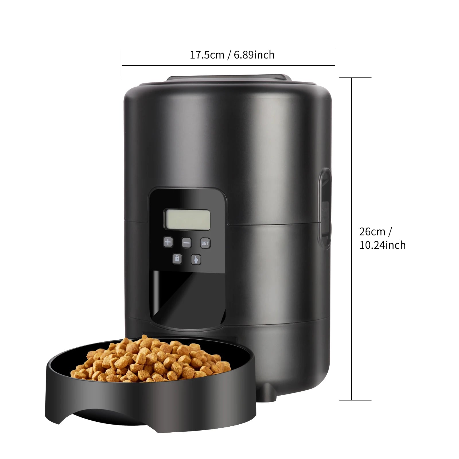 2L Smart Automatic Pet Feeder with WiFi, APP & Camera – Timed Dog & Cat Food Dispenser