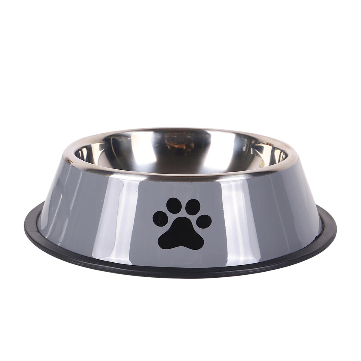 Stainless Steel Pet Bowl – Durable Anti-Fall Food & Water Bowl for Cats & Dogs