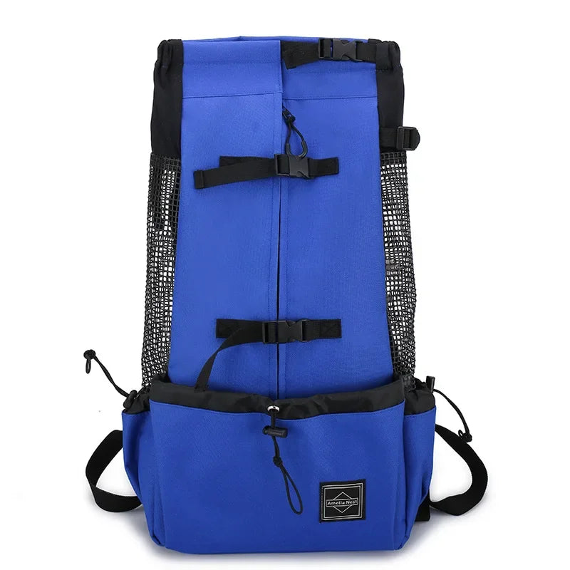 Dog Carrier Backpack – Strong Nylon Travel Bag for Small & Medium Dogs