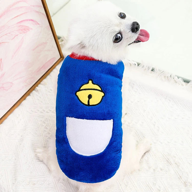 Soft Fleece Winter Dog Coat – Warm Jacket for Small & Medium Dogs and Cats