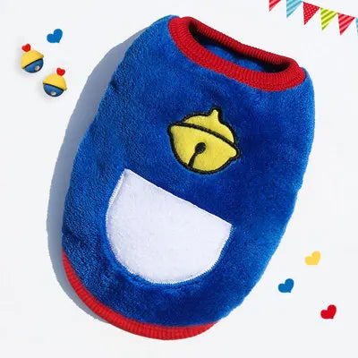 Soft Fleece Winter Dog Coat – Warm Jacket for Small & Medium Dogs and Cats