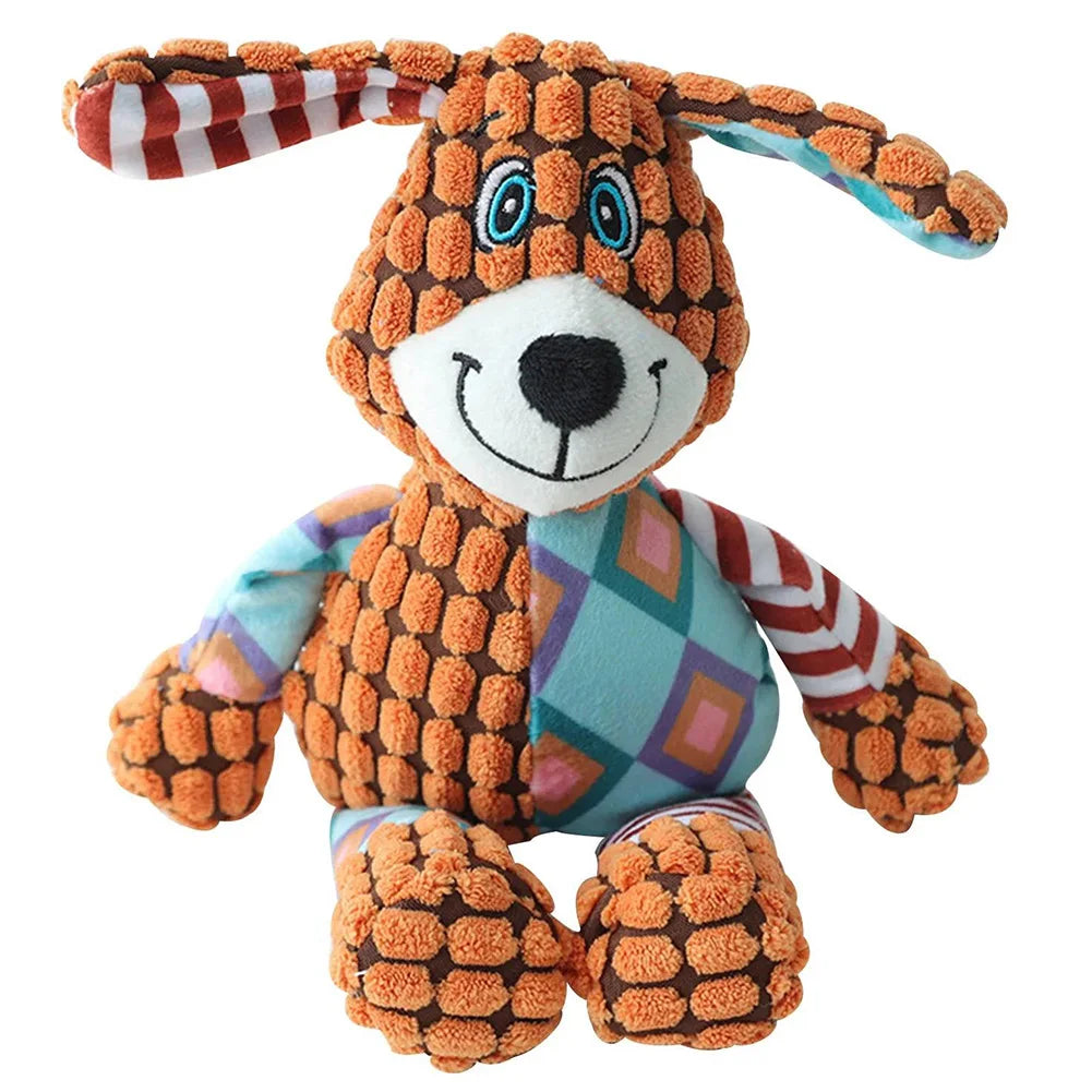 Squeaky Dog Plush Toy – Soft Plush Toy for Small, Medium & Large Dogs | Fun, Durable, and Interactive Puppy Toy