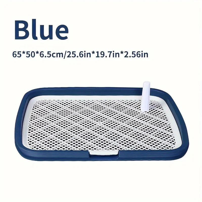 Dog Potty Training Toilet – Pee Pad Holder with Removable Grid Tray