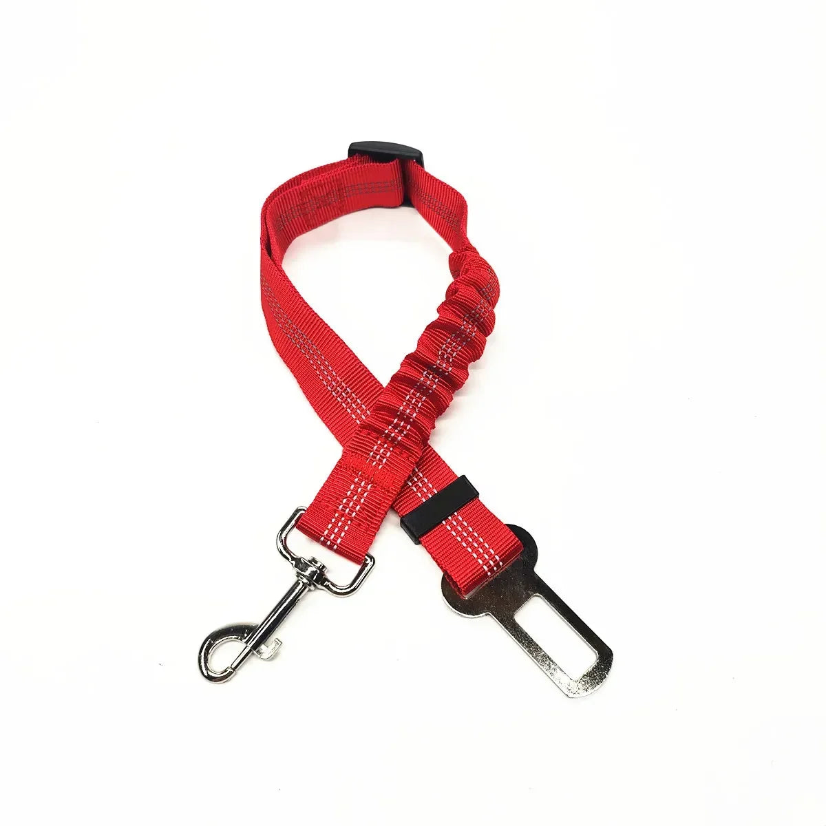 Adjustable Pet Car Seat Belt – Safety Harness Clip for Dogs & Cats in Vehicles