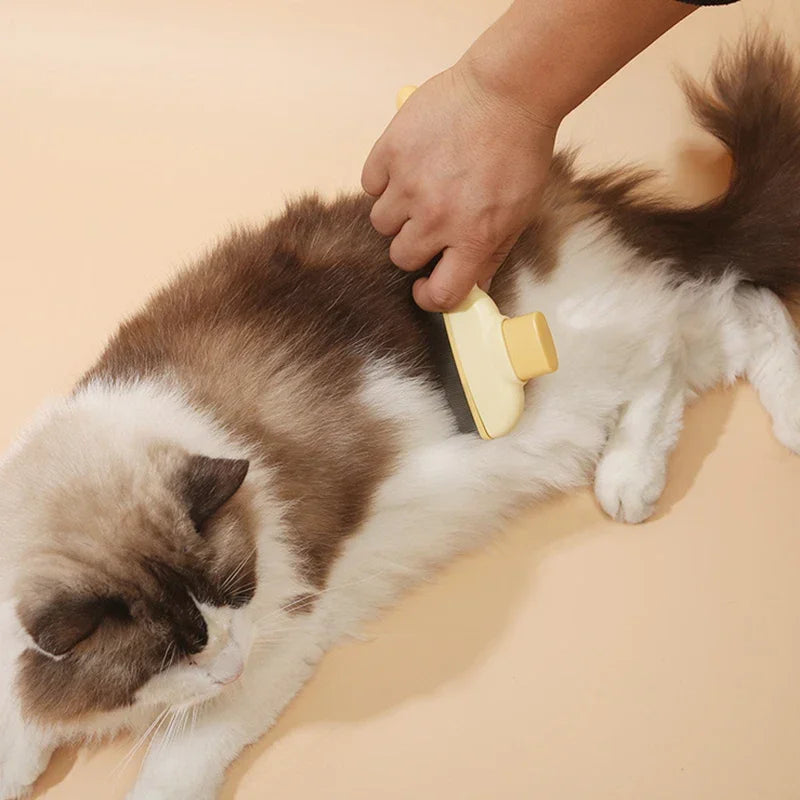 Pet Hair Removal Comb – Dog & Cat Grooming Brush, Hair Cleaner & Beauty Tool for Shedding Control