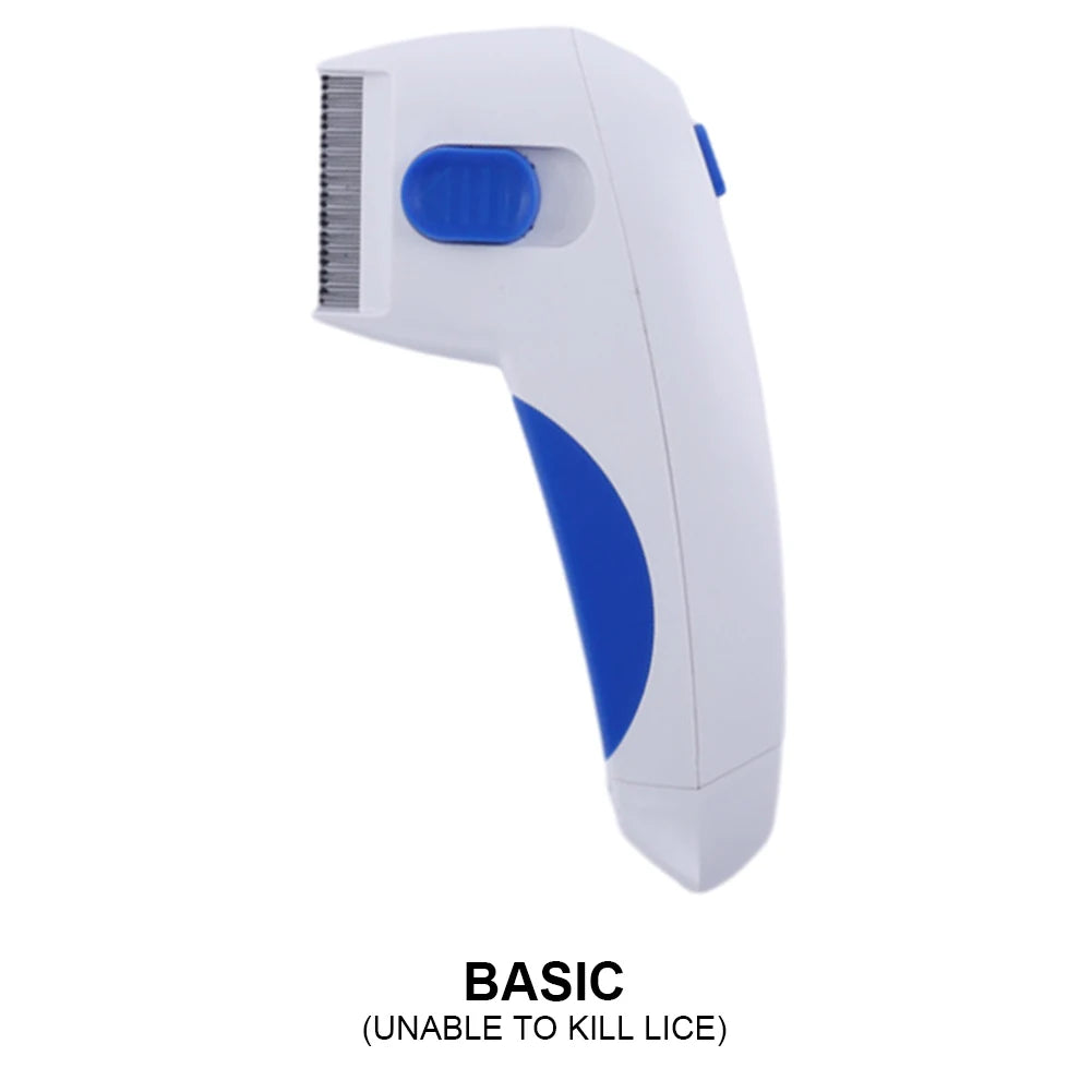 Electric Flea Comb for Cats & Dogs – Safe Anti-Flea & Tick Removal Tool | Kills Fleas, Removes Dandruff & Hair Stains