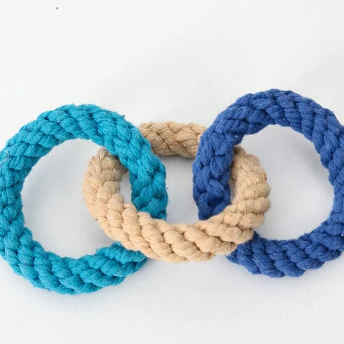 1pc Dog Rope Interactive Toy – Tough Durable Chew Toy for Aggressive Chewers & Medium Breeds – Dental Cleaning