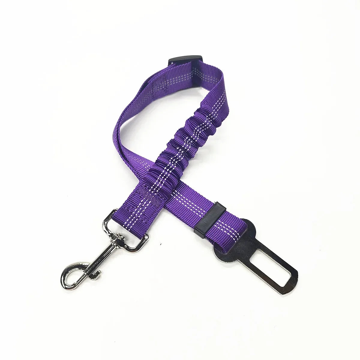Adjustable Pet Car Seat Belt – Safety Harness Clip for Dogs & Cats in Vehicles
