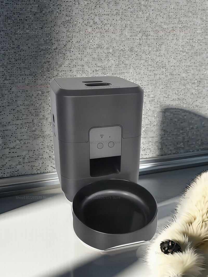Smart Pet Feeder 2L Automatic WiFi Enabled Cat & Dog Food Dispenser – App Control Auto Feeding System