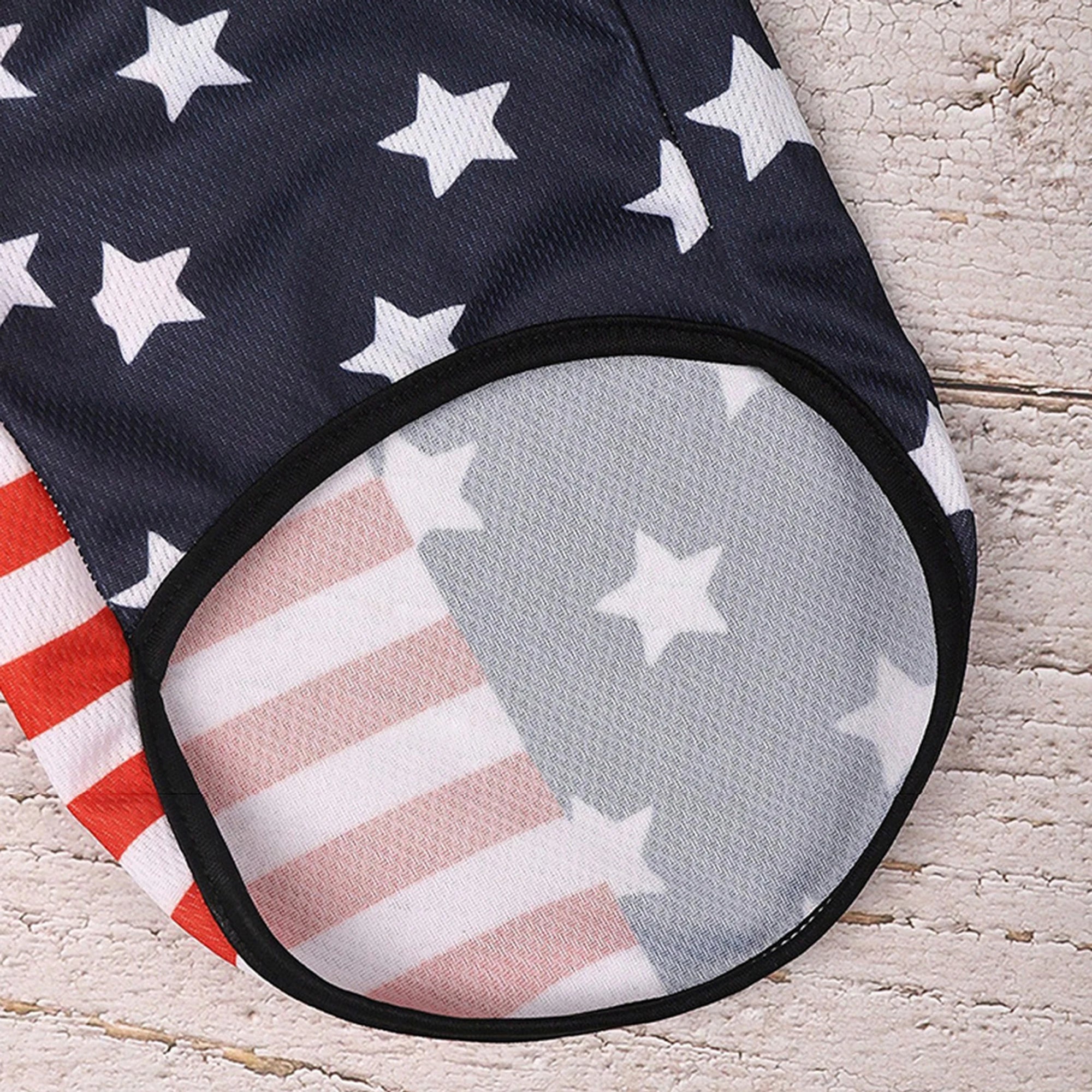 American Flag Pet T-Shirt ā Patriotic Tee for Dogs & Cats, All Sizes