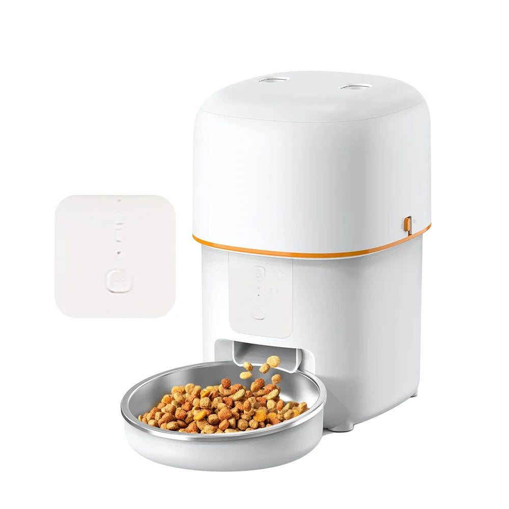 2L Smart Pet Feeder with 5G WiFi & Camera – Automatic Cat & Dog Food Dispenser with Video Monitoring