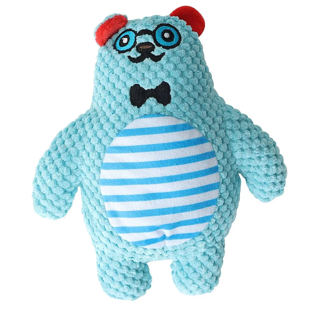 Squeaky Dog Plush Toy – Soft Plush Toy for Small, Medium & Large Dogs | Fun, Durable, and Interactive Puppy Toy