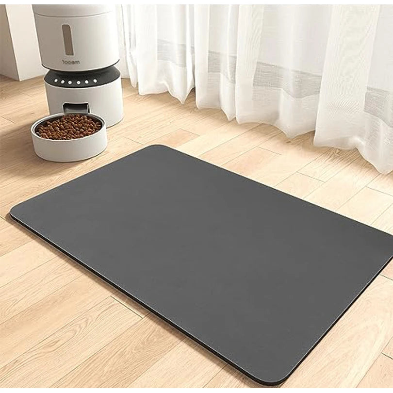 Pet Feeding Placemat – Waterproof, Quick-Dry Food & Water Bowl Mat for Dogs & Cats