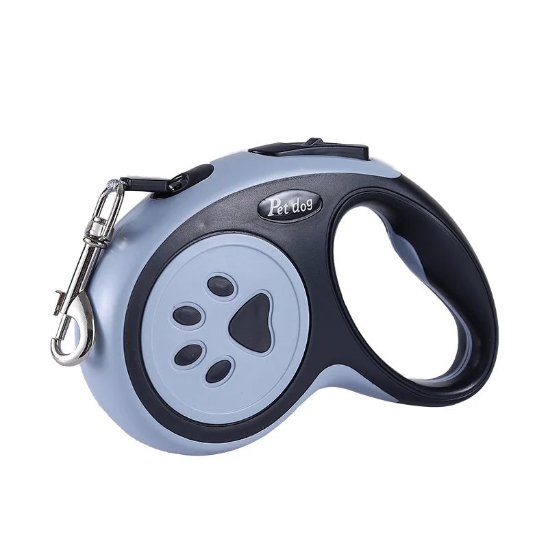 3m / 5m Nylon Retractable Dog Leash – Automatic Durable Cat & Puppy Lead for Walking, Running & Training with Anti-Tangle Design
