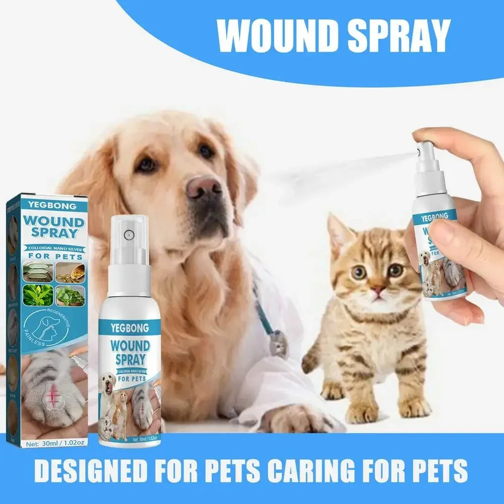 30ml Anti-Itch Spray for Dogs & Cats – Soothing Skin Relief for Itchy & Sensitive Skin
