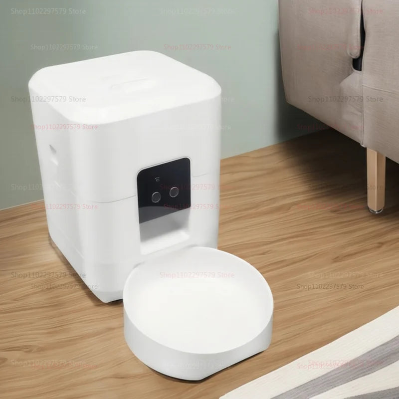 Smart Pet Feeder 2L Automatic WiFi Enabled Cat & Dog Food Dispenser – App Control Auto Feeding System