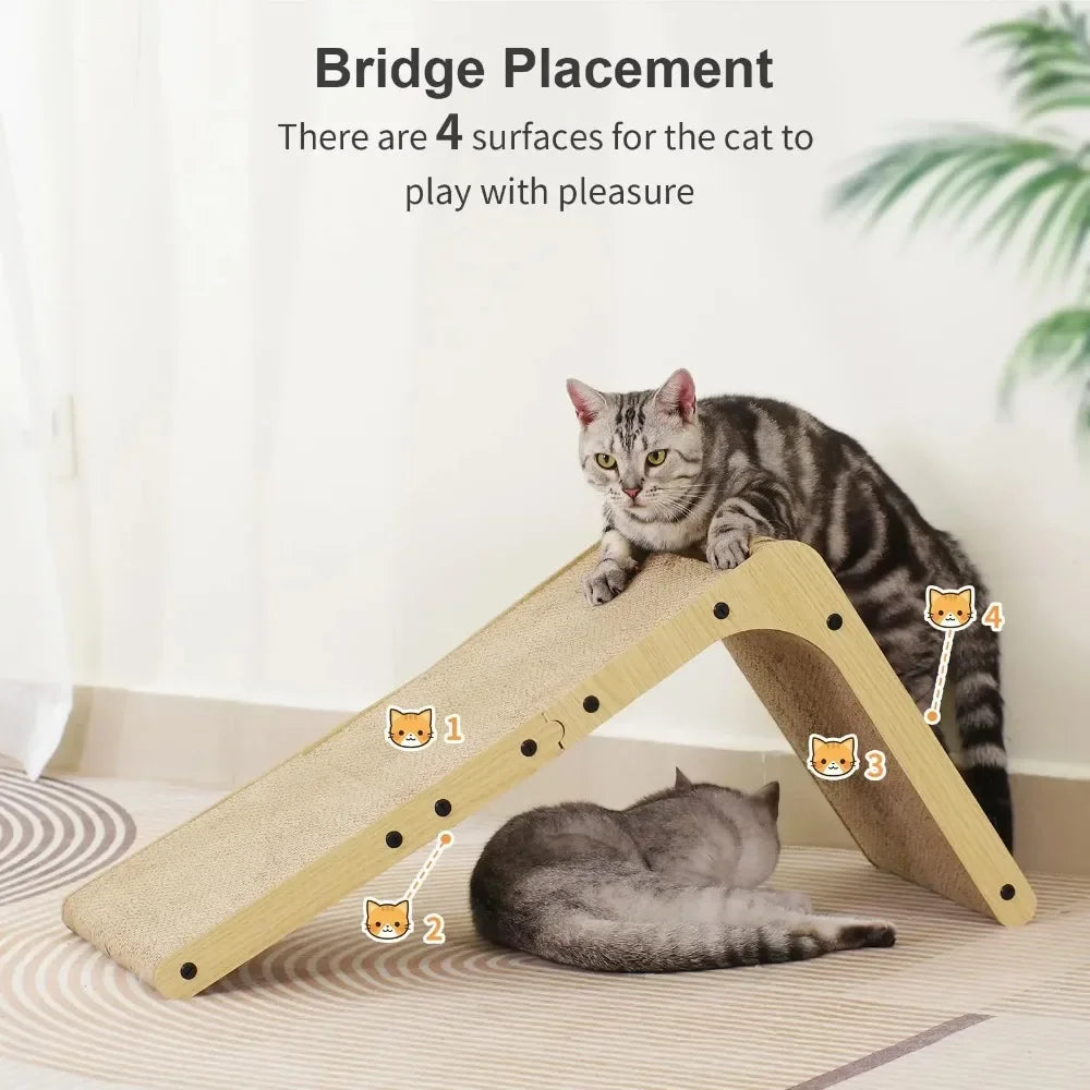 Vertical Cat Scratching Post – Wear-Resistant Scratch Board and Furniture Protector