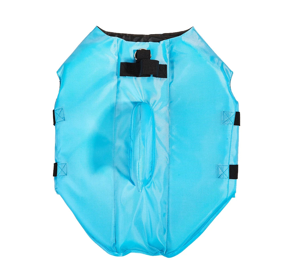 Shark Dog Life Jacket – Enhanced Buoyancy Safety Vest with Handle for Small, Medium & Large Dogs
