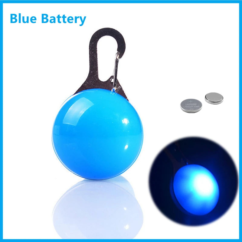 LED Luminous Dog Collar – Adjustable USB Rechargeable Glowing Pet Collar, Anti-Lost & Safety Flashing Light