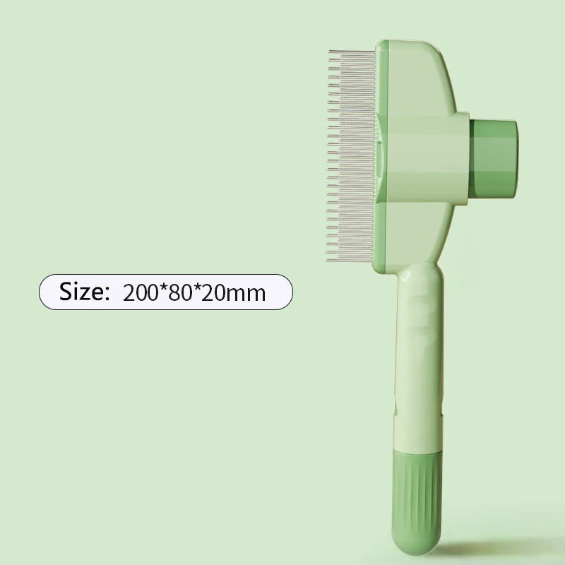 Professional Flea Comb for Cats & Dogs – Grooming Tool for Floating Hair & Pest Removal | Pet Hair Cleaning & Grooming Brush