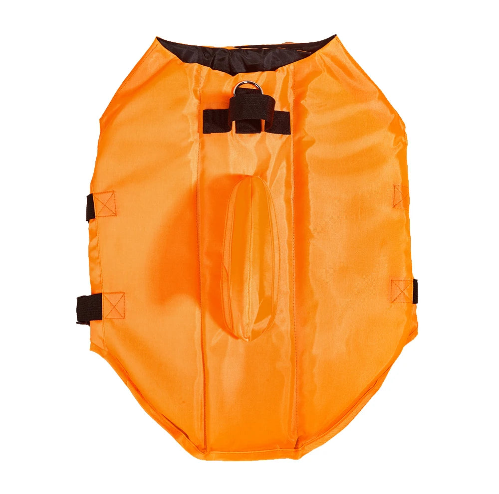 Shark Dog Life Jacket – Enhanced Buoyancy Safety Vest with Handle for Small, Medium & Large Dogs
