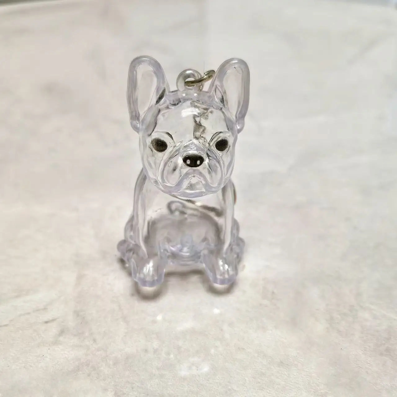 Dog Hair Storage Pendant Keychain – Cute Keepsake Souvenir for Pet Lovers, Bag Charm & Car Keychain Gift
