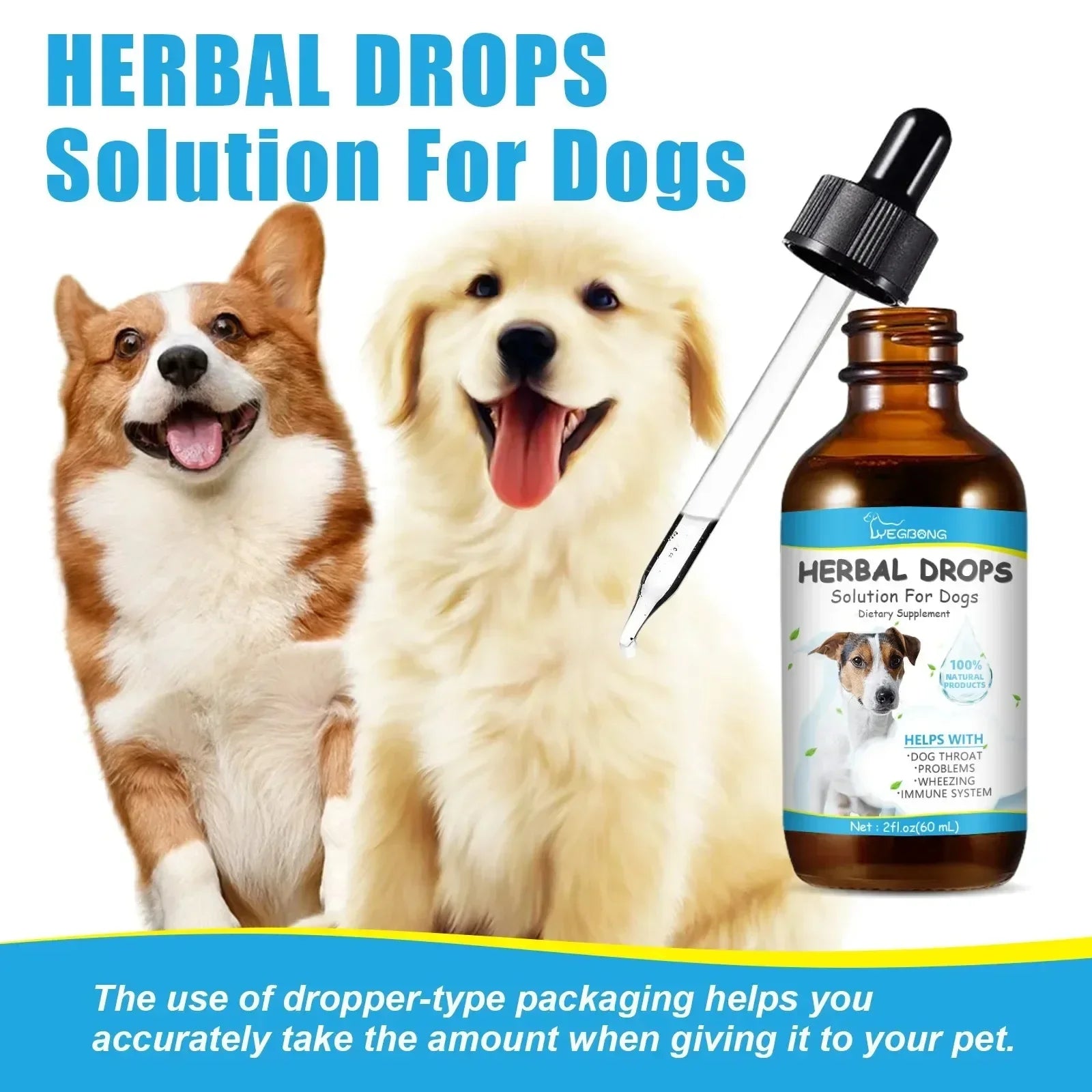 Herbal Pet Cough Drops – Soothing Relief for Dogs & Cats, Supports Throat Health & Immunity