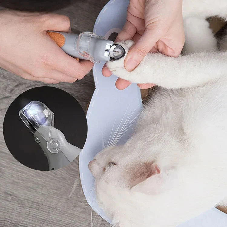 LED Pet Nail Clipper – Professional Nail Trimmer for Cats & Dogs